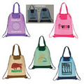 Polypropylene Two Way Drawstring Tote